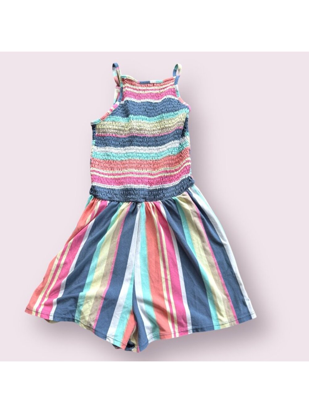 Derek Heart Striped Summer Romper size XS